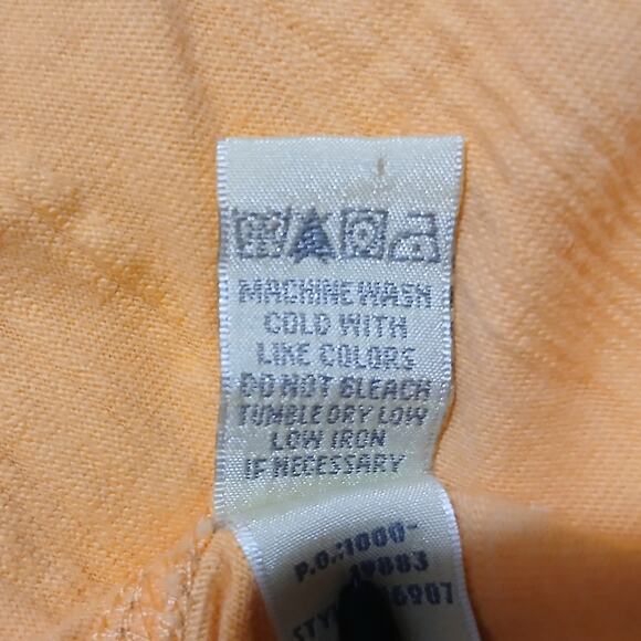 Territory Ahead XLT 100% cotton textured weave peach collared easy care ss polo - Picture 11 of 12